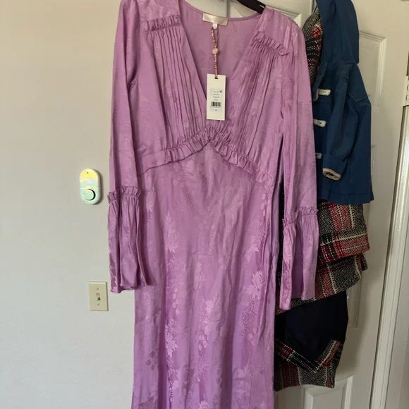 chinese dress ladies Women's Silk Dress | Tie-Dye Wrap Slip Maxi Dress | Anna Kosturova main image 0